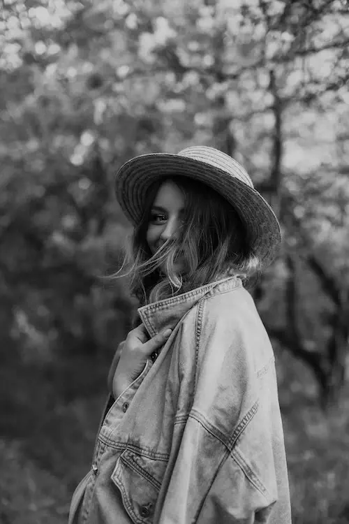 Portrait of Katie, founder of Katie's Kouture